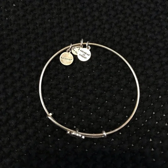 *SOLD* Alex and Ani Irish Scottish Slider Bangle Bracelet - Picture 2 of 3